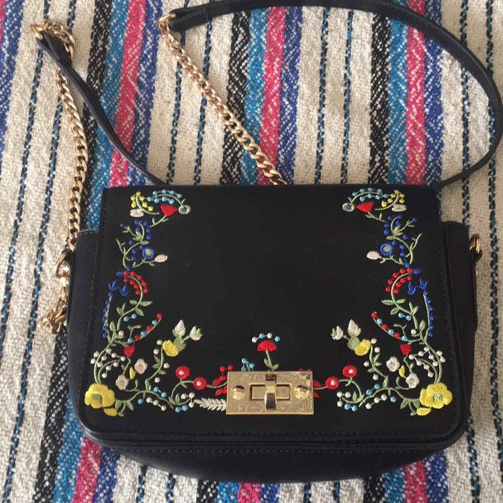 Embroidered Purse